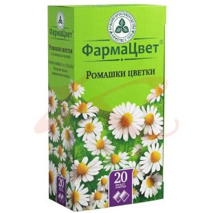 Изображение Ромашки цветки-порошок 1,5г №20 Ромашки цветки-порошок 1,5г №20. Фото